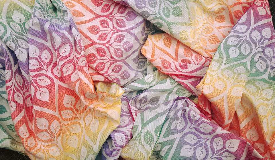 Yaro Slings La Vita Autumn Rainbow Wrap  Image